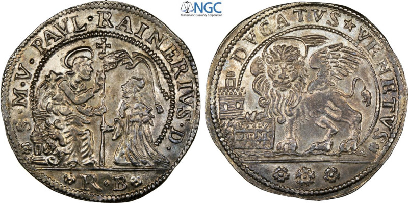 Venezia, Paolo Renier (1779-1789), Ducato, Dav-1567 Ag 40 mm, 23,12 g, ex collez...