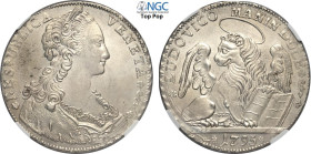 Venezia, Ludovico Manin (1789-1797), Tallero per il Levante 1795, Dav-1575 Ag 40,5 mm, ca 28,5 g, di eccezionale qualità introvabile in questa conserv...