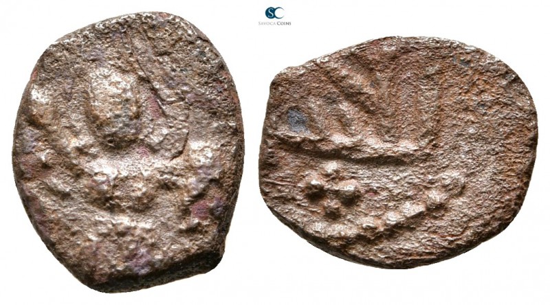 Pandolfo Capo di Ferro AD 961-981. Capua
Frazione di Follaro AE

12 mm.,0,88 ...