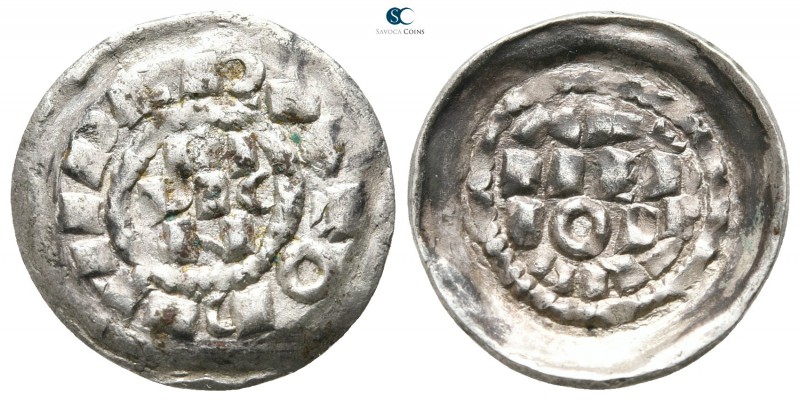 Enrico II di Sassonia AD 1004-1024. Milan
Denaro Scodellato AR

18 mm.,1,29 g...