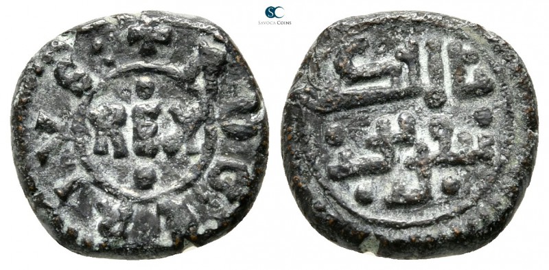 Tancredi AD 1190-1194. Messina
Follaro Æ

13 mm.,2,08 g.



very fine