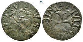 Republic  AD 1200-1400. Siena. Quattrino CU