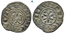 Federico II di Svevia AD 1218-1250. Messina. Denaro BI