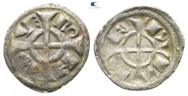 Federico II di Svevia AD 1218-1250. Verona. Denaro Piccolo Scodellato AR