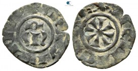 Manfredi  AD 1263-1266. Manfredonia. Denaro BI