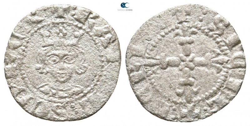 Charles I Anjou AD 1266-1285. Napoli 
Denaro Regale BI

16 mm.,0,45 g.


...