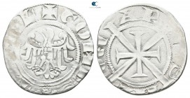 Mainardo II AD 1271-1295. Merano. Grosso Tirolino AR