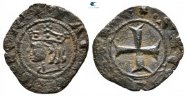 James of Aragona AD 1285-1296. Messina. Denaro BI