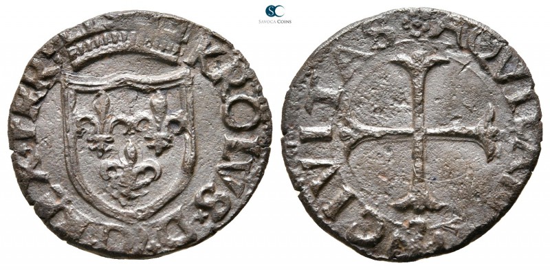 Charles VIII of France AD 1495. Aquila
Cavallo CU

18 mm.,1,46 g.



good...