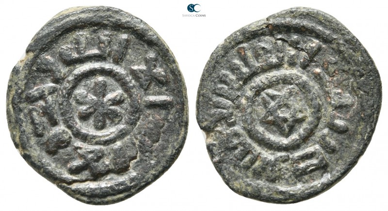 AD 661-750. Dimashq (Damascus)
Fals Æ

17 mm.,1,99 g.



very fine