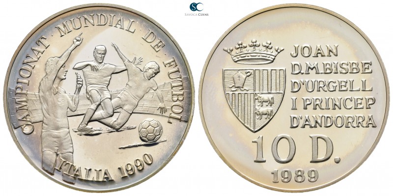 Andorra. AD 1989.
10 Diners

12,0 g.



proof