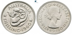 Australia.  AD 1960. 1 Shilling