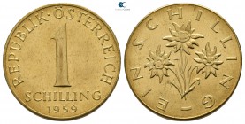 Austria.  AD 1959. 1 Schilling