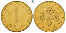 Austria.  AD 1961. 1 schilling