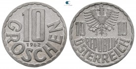 Austria.  AD 1962. 10 Groschen