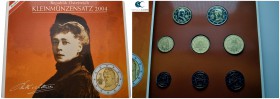 Austria.  AD 2004. 8 coins, 3,88€. Mint Set