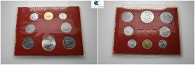 Vatican.  AD 1975. 9 coins. Mint Set
