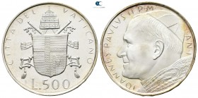 Vatican.  AD 1978. 500 Lire 1979