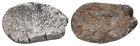 JUDAEA.(Circa 13th-5th century BC). Cut AR Hacksilver Dishekel Condition: Good very fine
Weight: 4.06 g
Diameter: 18.21 m