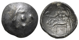 Eastern Europe. Imitations of Alexander III 'the Great' of Macedon (3rd-2nd centuries BC). Drachm. AR Condition: Good very fine
Weight: 3.43 g
Diame...