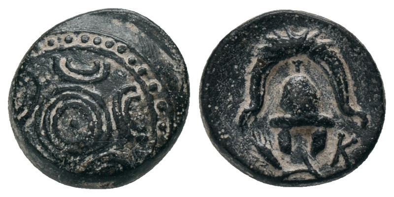 KINGS OF MACEDON. Alexander III 'the Great' (336-323 BC). AE. Half Unit. Uncerta...