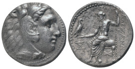 KINGS of MACEDON. Alexander III 'the Great', 336-323 BC. Tetradrachm, Tenedos Obv: Head of youthful Herakles to right, wearing lion's skin headdress R...