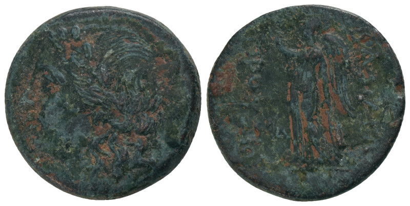 KINGS of BITHYNIA. Prusias I (238-183 BC). AE.
Obv : Laureate head of Apollo le...