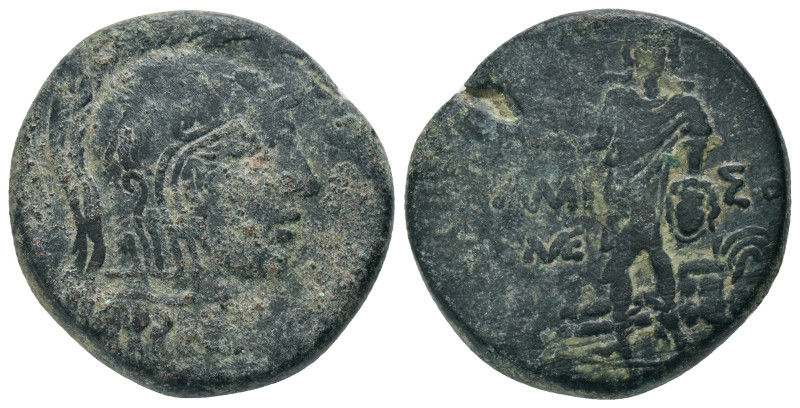 PONTOS. Amisos. Time of Mithradates VI Eupator (Circa 105-90 or 90-85 BC). AE.
...