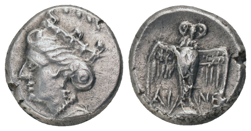 PONTOS. Amisos. (Late 5th-4th centuries BC). AR. Drachm. Persic standard.
Obv: ...