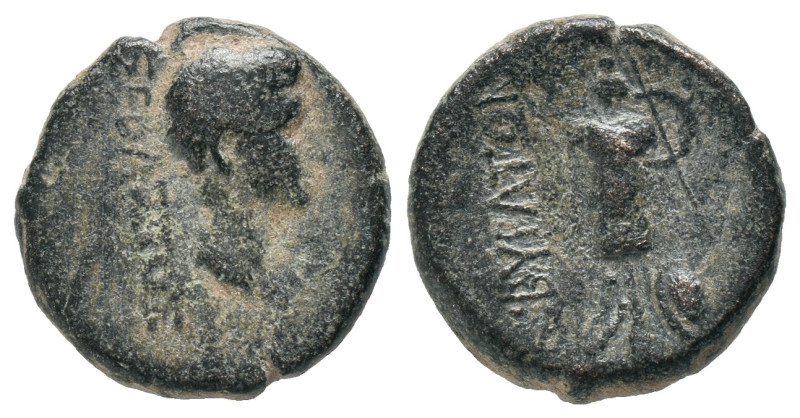 PHRYGIA. Cibyra. Augustus (27 BC-14 AD). Ae.
Obv: ΣΕΒΑΣΤΟΣ.
Bare head right.
...