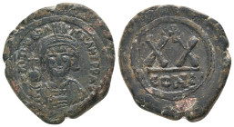 MAURICE TIBERIUS (582-602). Half Follis. Constantinople.

Condition: Good very fine
Weight: 13.49 g
Diameter: 24.39 m