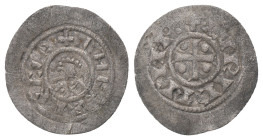 MEDIEVAL. Uncertain. Condition: Good very fine
Weight: 0.39 g
Diameter: 16.47 m