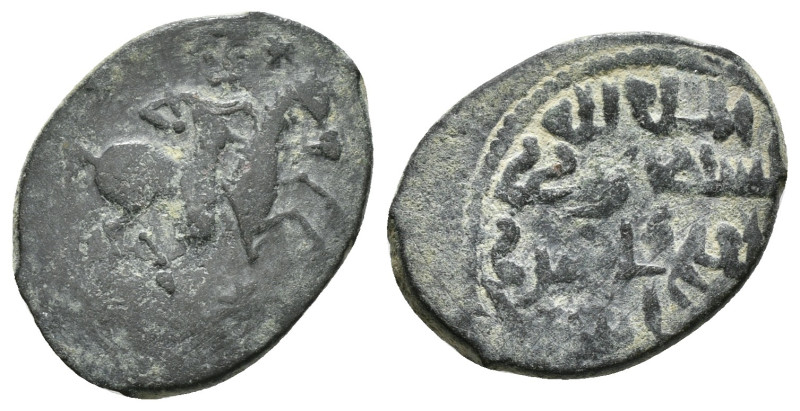 SELJUQ of RUM.Kaykhusraw I.1st Reign.(1192-1196).No Mint & No Date.Fals
Obv : Ho...