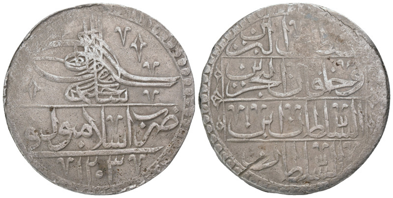 OTTOMAN IMPIRE.Selim III.(1789-1807).Islambol (ISTANBUL).AH 1203/1.100 Para.

...
