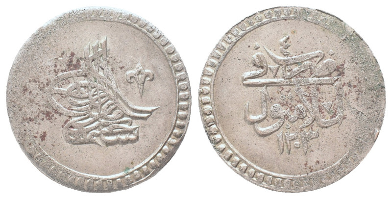 Ottoman Empire, Selim III. 2 Kurush. 1789, AH 1203/4 Kostantiniyye

Condition: G...