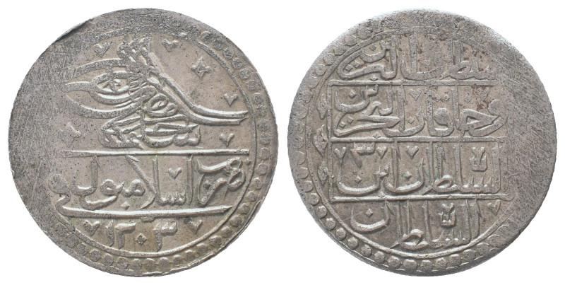 Ottoman Empire, Selim III. 1 yuzluk. 1789, AH 1203/3 Kostantiniyye

Condition: G...