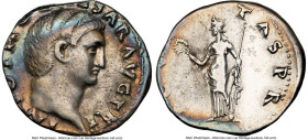 Otho (January-April AD 69). AR denarius (18mm, 3.30 gm, 6h). NGC VF 3/5 - 2/5, smoothing, brushed, graffito. Rome. IMP M OTHO CAESAR AVG TR P, bare, b...