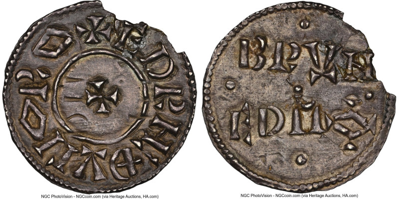 Anglo-Viking - Southern Danelaw. Alfred the Great Imitative Penny ND (880-910) D...