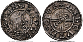 Kings of All England. Cnut (1016-1035) Penny ND (1024-1030) AU55 NGC, York mint, Asgautr as moneyer, S-1158. 1.00gm. HID09801242017 © 2024 Heritage Au...