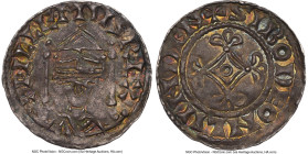 William I, the Conqueror (1066-1087) Penny ND (1070-1072) AU58 NGC, London mint, S-1252, N-843. Sibode as Moneyer. Canopy type. 1.18gm. HID09801242017...
