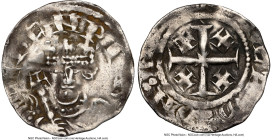 Henry II Penny ND (1158-1180) XF Details (Bent) NGC, Newcastle mint, Willem as moneyer, BMC-592. 1.33gm. Tealby coinage. Collector ticket included. HI...