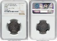 Henry VI (1st Reign, 1422-1461) Groat (4 Pence) ND (1427-1434) XF40 NGC, Calais mint, S-1859. 3.71gm. Ex. K.P. Lee, J. Tout Collection HID09801242017 ...