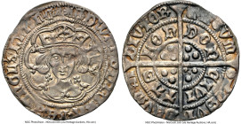 Edward IV (1st Reign, 1461-1470) Mule Groat (4 Pence) ND (1468-1469) MS62 NGC, London mint, S-2001, N-1569/1568. Sun and rose mm. Light Coinage. 2.91g...