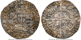 Henry VII (1485-1509) Groat (4 Pence) ND (1489-1493) AU55 NGC, London mint, S-2198. 2.92gm. Out of the three to presently by graded by NGC, this piece...