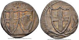 Commonwealth 2 Pence (1/2 Groat) ND (1649-1660) AU58 NGC, Tower mint, KM388, S-3221, ESC-224. 0.95gm. HID09801242017 © 2024 Heritage Auctions | All Ri...