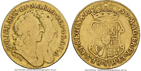 William & Mary gold Guinea 1689 Fine 15 NGC, KM474.1, S-3426. A coveted Guinea issue, well-worn but still respectably preserved otherwise. HID09801242...