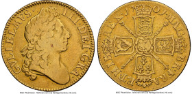 William III gold Guinea 1701 Fine 12 NGC, KM498.1, S-3463. HID09801242017 © 2024 Heritage Auctions | All Rights Reserved www.HA.com/TexasAuctioneerLic...