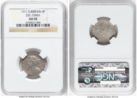 Anne 6 Pence 1711 AU58 NGC, KM522.1, S-3619, ESC-1460 (previously 1596A). HID09801242017 © 2024 Heritage Auctions | All Rights Reserved www.HA.com/Tex...