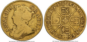 Anne gold Guinea 1714 VG Details (Reverse Scratched) NGC, KM534, S-3574, Farey-570. HID09801242017 © 2024 Heritage Auctions | All Rights Reserved www....