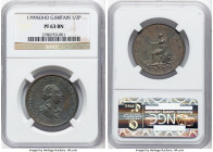 George III Proof 1/2 Penny 1799-SOHO PR63 Brown NGC, Soho mint, KM647, S-3778. HID09801242017 © 2024 Heritage Auctions | All Rights Reserved www.HA.co...